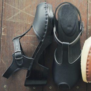 Nicora Vegan black Clogs, size 42